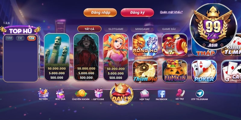 Các ưu điểm thú vị của cổng game 99vina