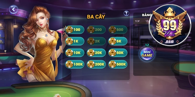 Giới thiệu nhanh về game bài 99vina