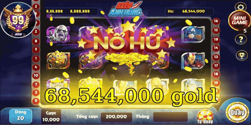 Tổng hợp các tựa game HOT tại nổ hũ 99Vina