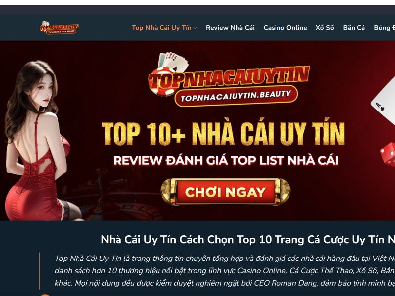 Đa dạng sản phẩm casino trực tuyến